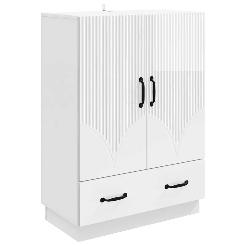 Aparador Brillante 66 x 34,5 x 92 cm Madera de Ingeniería