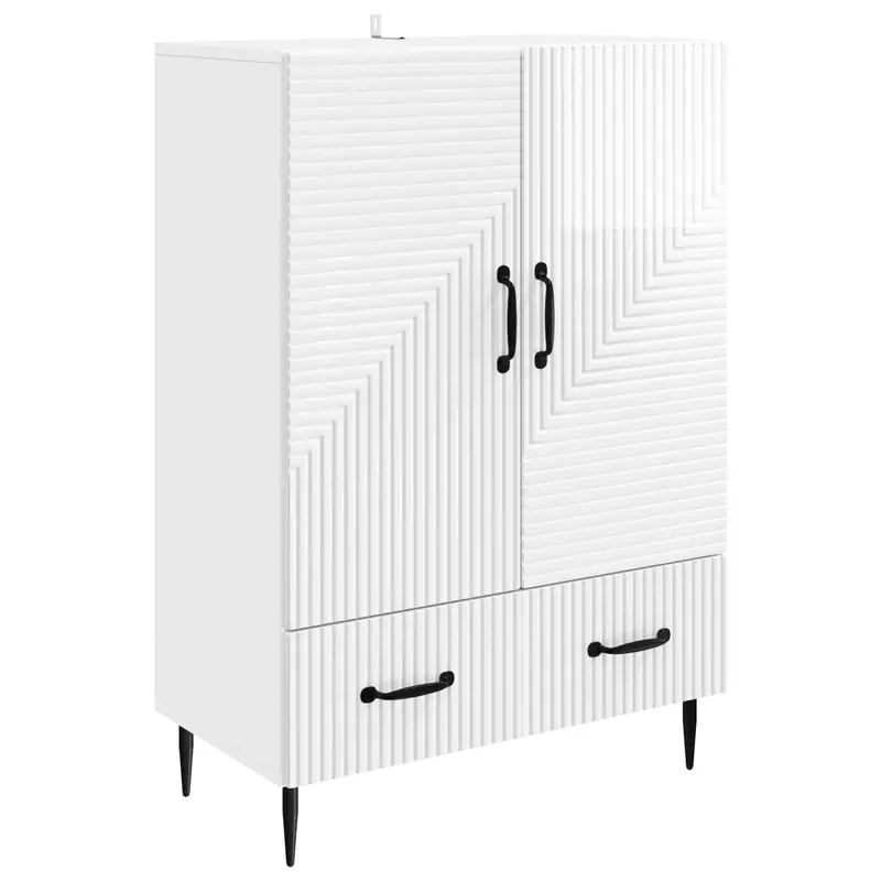 Aparador Brillante 66 x 34,5 x 95 cm Madera de Ingeniería