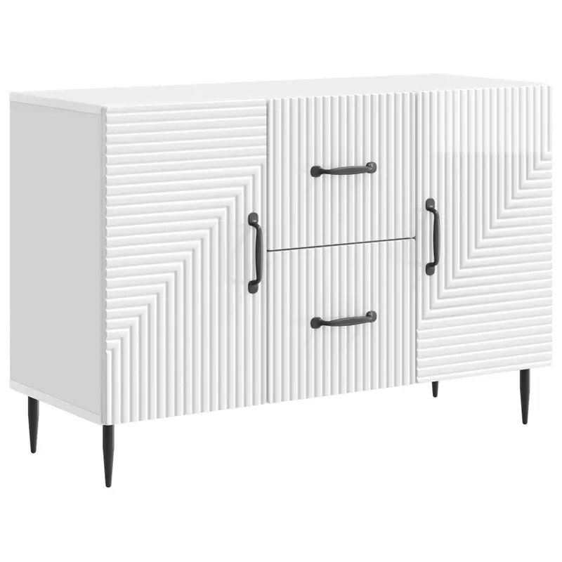 Aparador Brillante 89 x 34,5 x 60 cm Madera de Ingeniería
