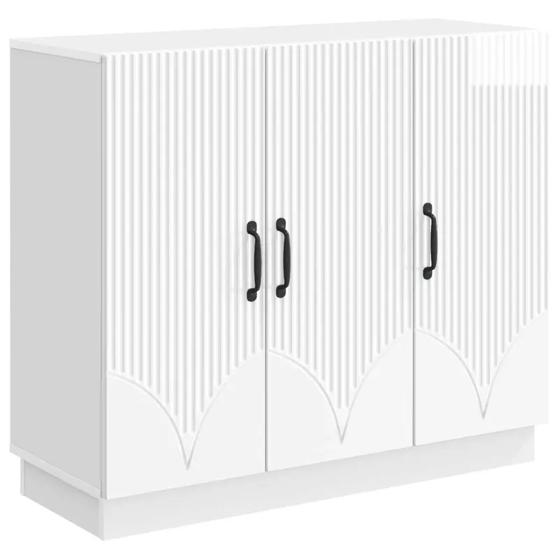 Aparador Brillante 89 x 34,5 x 77 cm Madera de Ingeniería