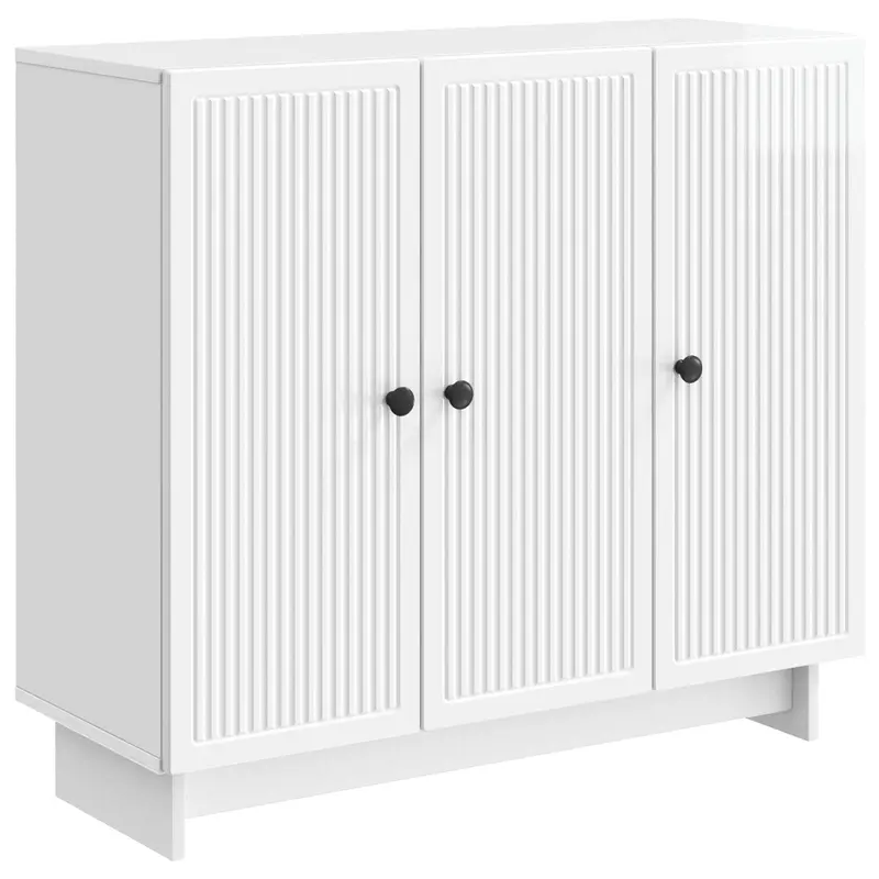 Aparador Brillante 89 x 34,5 x 80 cm Madera de Ingeniería