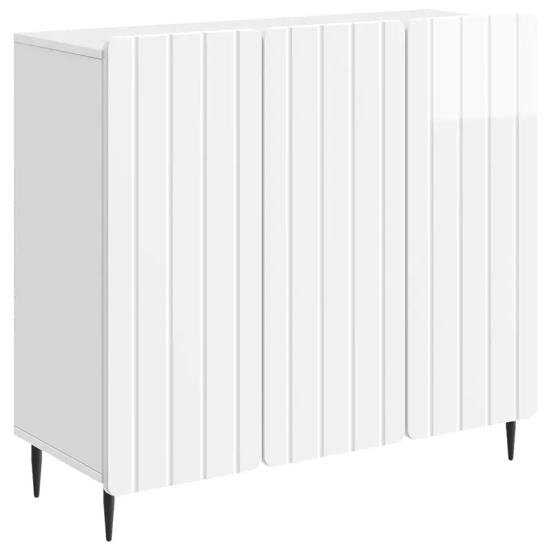 Aparador Brillante 89 x 34,5 x 82 cm Madera de Ingeniería