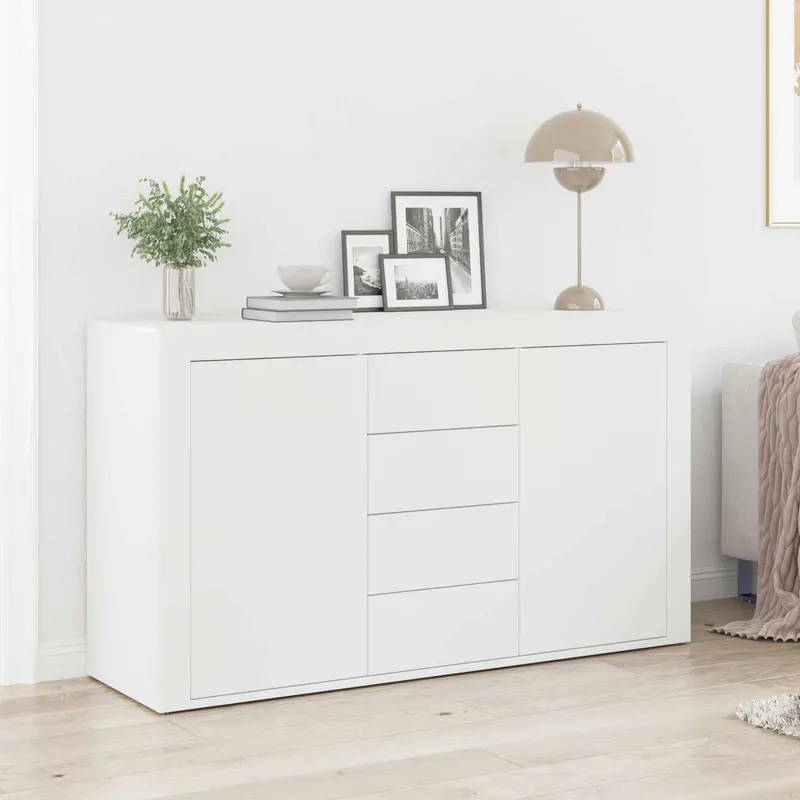 Aparador con cajón 120 x 36 x 69 cm Madera de ingeniería