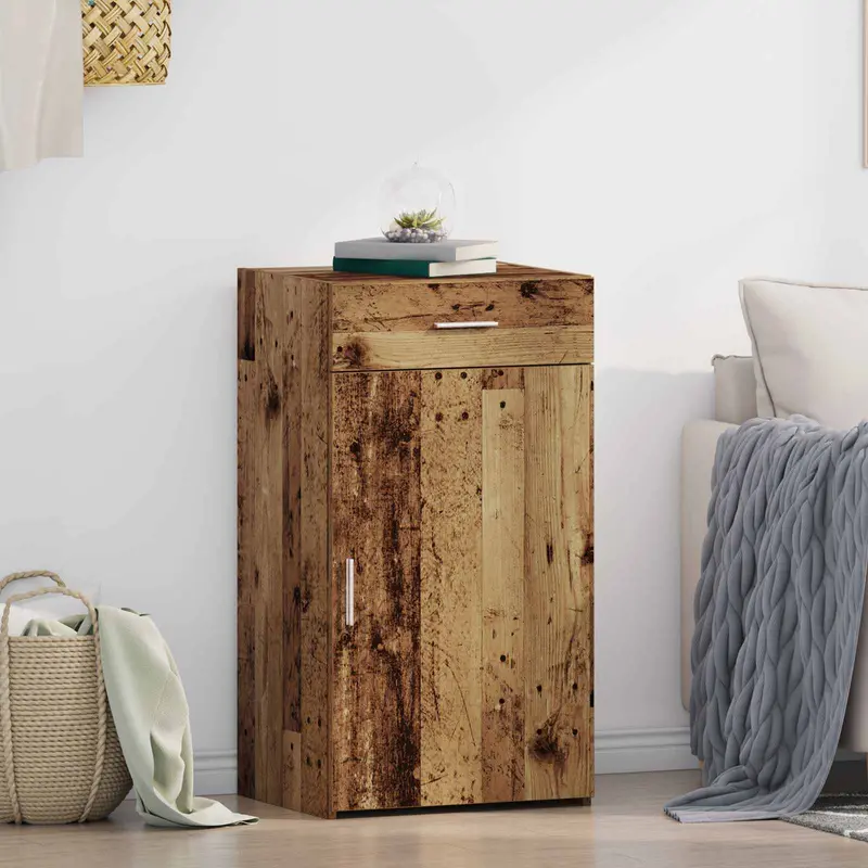 Aparador con cajón Madera vieja 50 x 42,5 x 93 cm