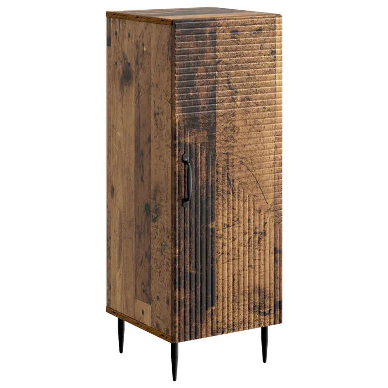 Aparador Madera envejecida 33 x 34,5 x 89,5 cm