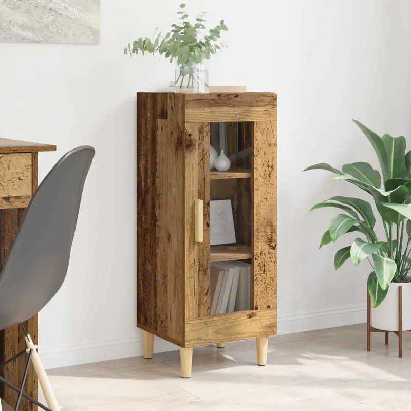 Aparador Madera vieja 34.5 x 32.5 x 90 cm Madera de ingeniería