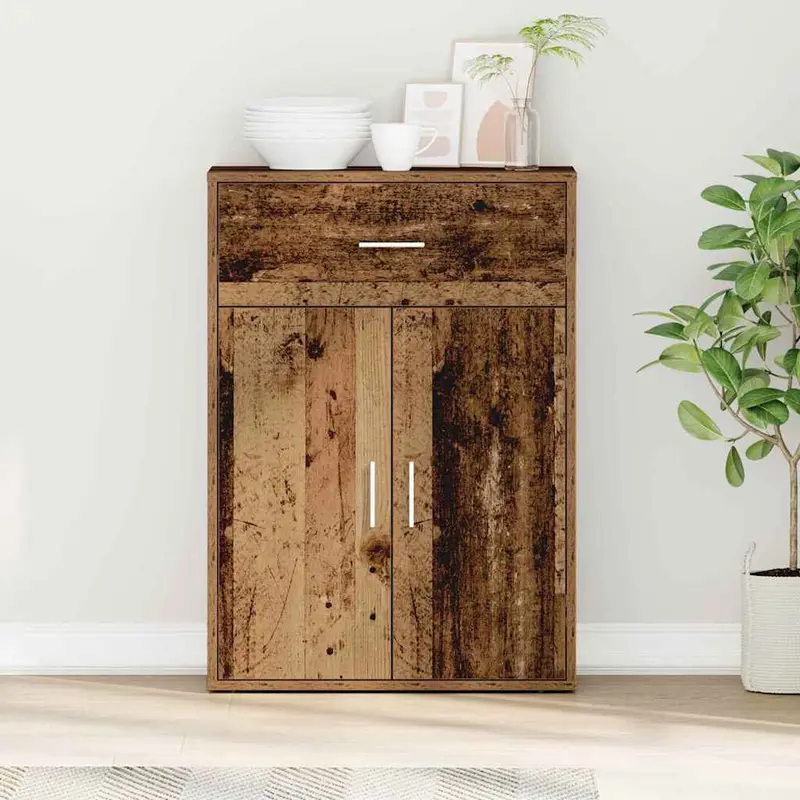 Aparador Madera vieja 60 x 30 x 84 cm Madera de ingeniería