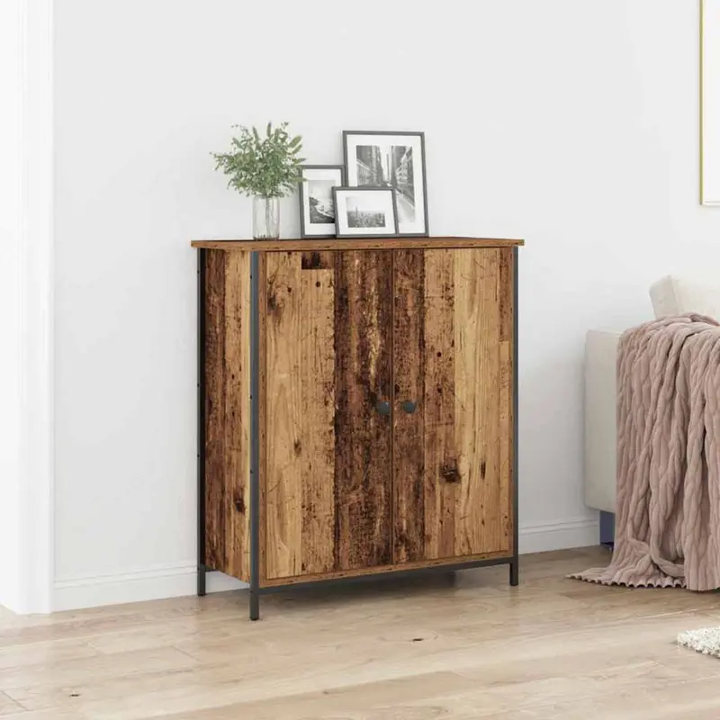 Aparador Madera vieja 70 x 30 x 80 cm Madera de ingeniería