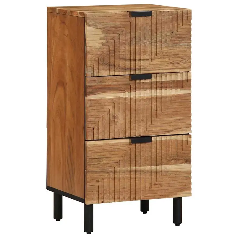 Aparador Marrón 40 x 33 x 75 cm Madera de mango maciza