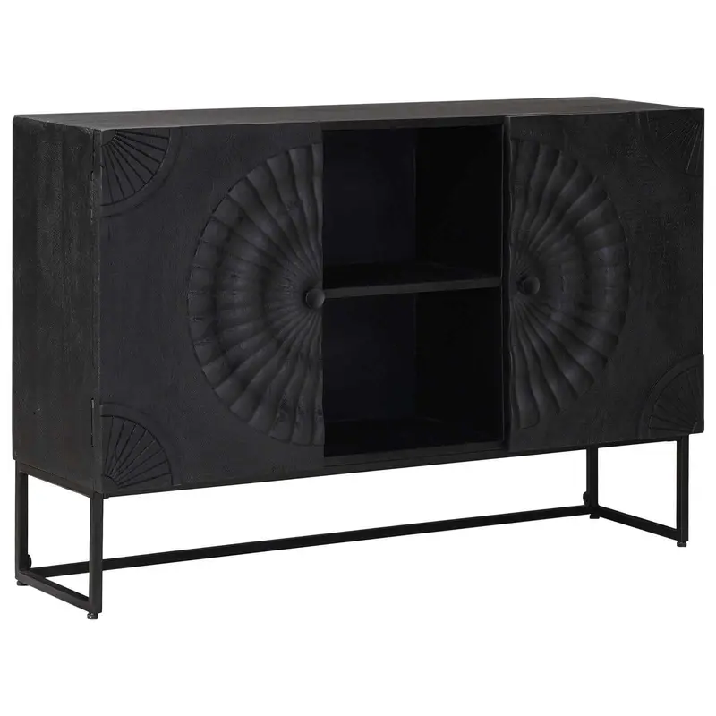 Aparador Negro 105 x 30 x 68 cm