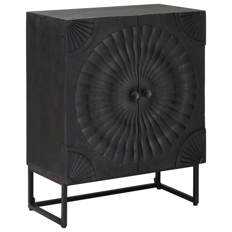 Aparador Negro 55 x 30 x 70 cm
