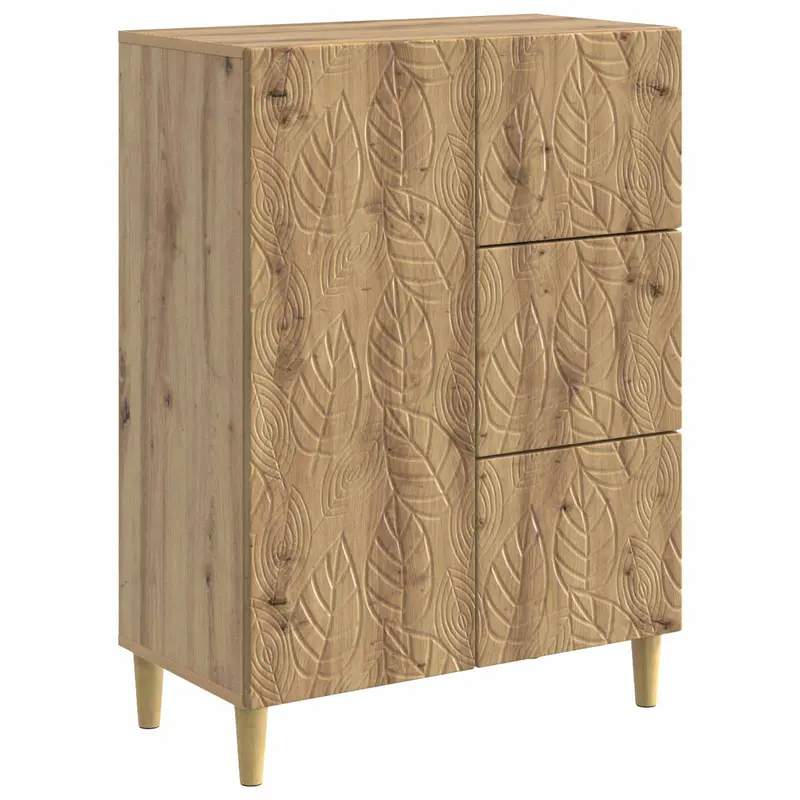 Aparador Roble Artesanal 66 x 34,5 x 90 cm Madera de ingeniería