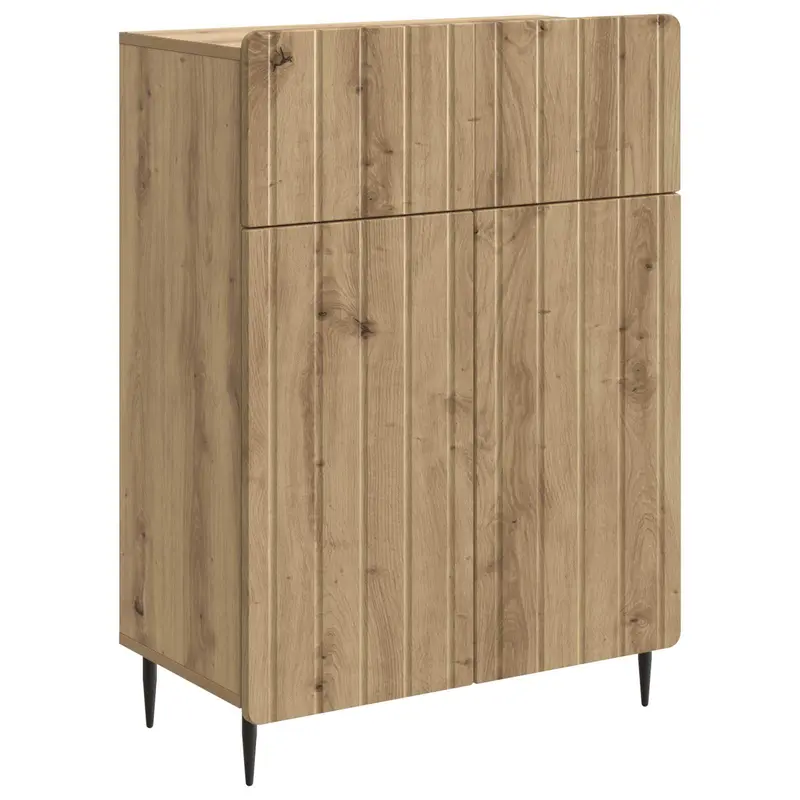 Aparador Roble Artesanal 66 x 34,5 x 92 cm Madera de Ingeniería