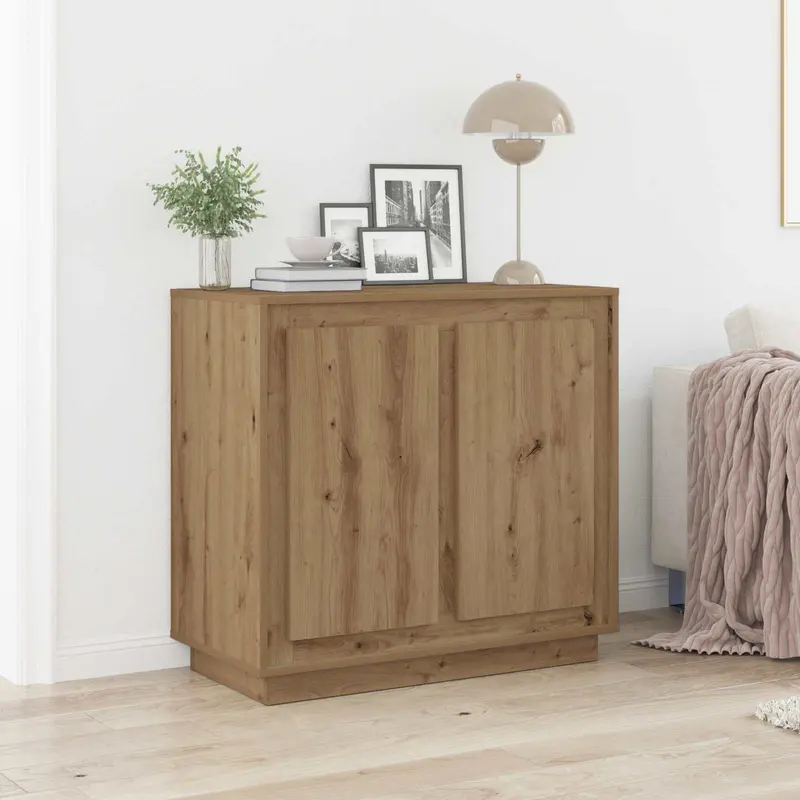 Aparador Roble artesanal 80 x 40 x 75 cm Madera de ingeniería