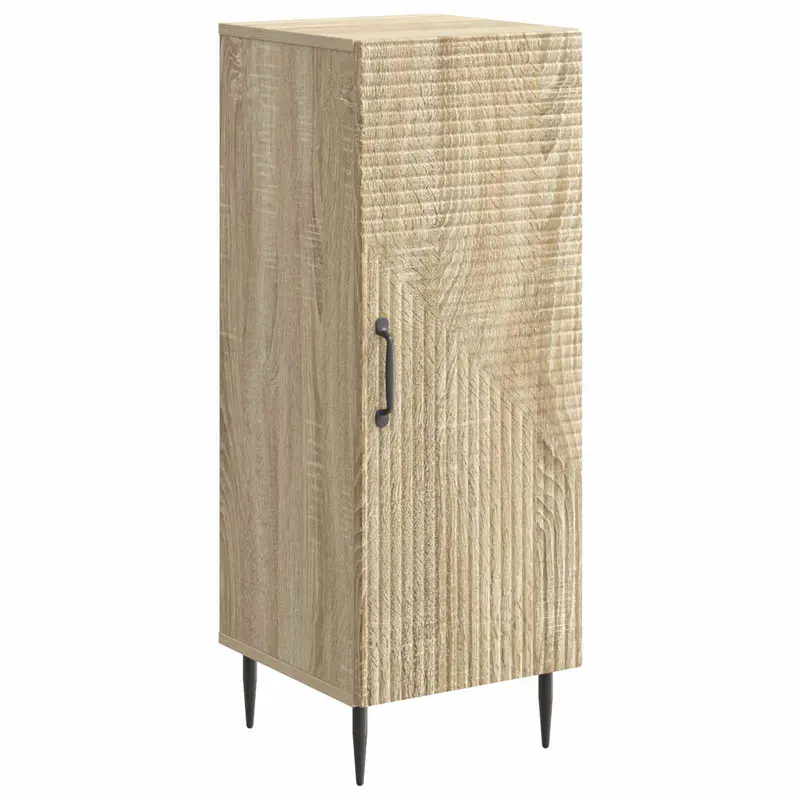 Aparador Roble Sonoma 33 x 34,5 x 89,5 cm Madera de Ingeniería