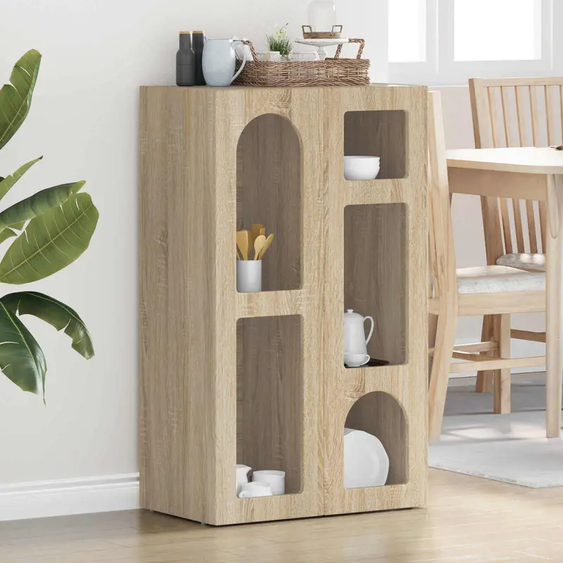 Aparador Roble Sonoma 59 x 35 x 100,5 cm Madera de ingeniería
