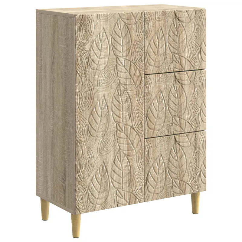 Aparador Roble Sonoma 66 x 34,5 x 90 cm Madera de ingeniería