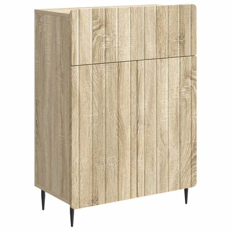 Aparador Roble Sonoma 66 x 34,5 x 92 cm Madera de Ingeniería