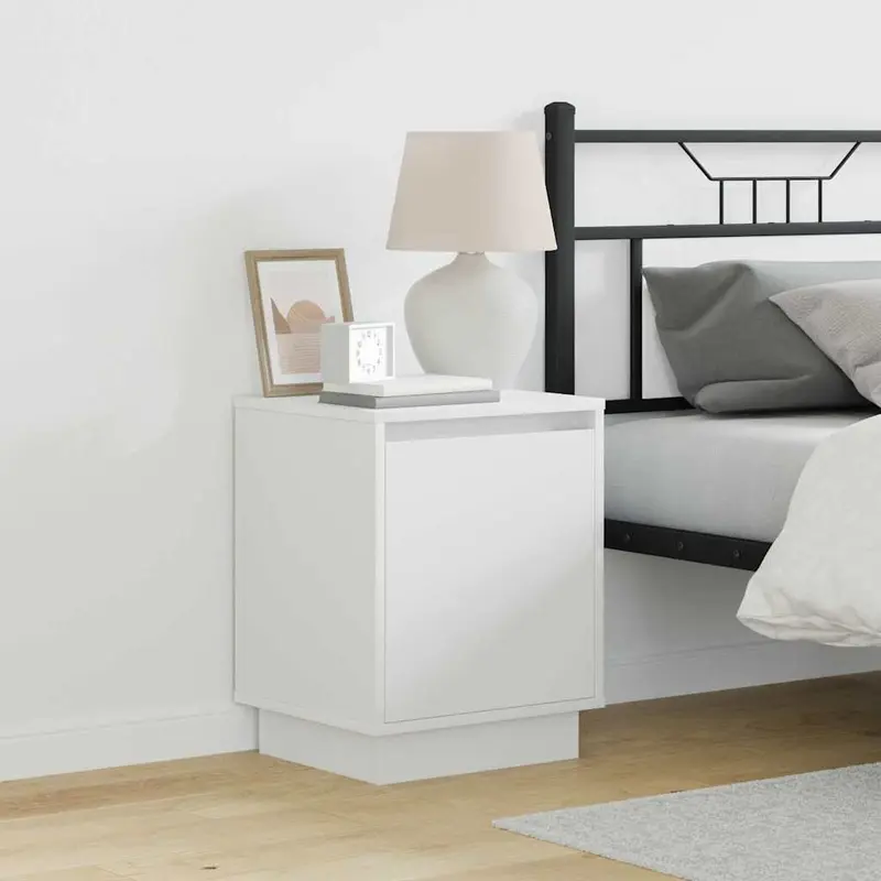 Armario de Noche 2 pcs 39 x 34,5 x 50 cm Madera de ingeniería