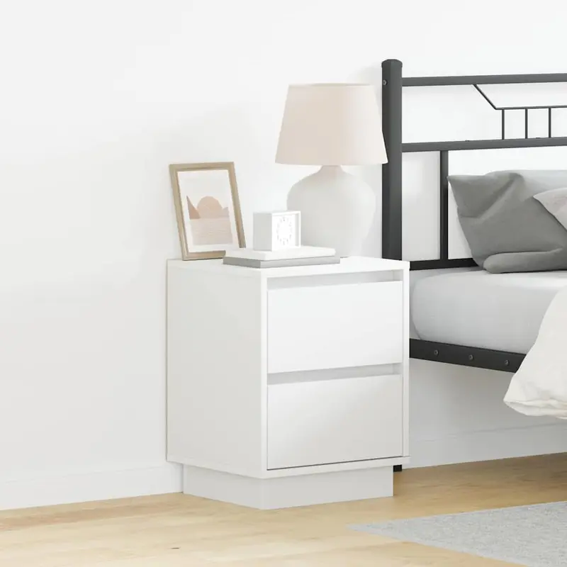 Armario de Noche 2 pcs 39 x 34,5 x 50 cm Madera de ingeniería