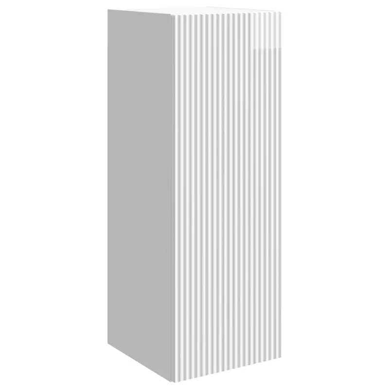 Armario de pared Blanco Brillante 33 x 34,5 x 90 cm