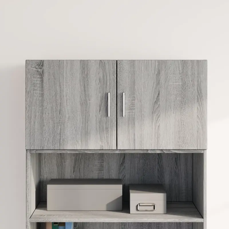 Armario de pared madera de ingeniería gris Sonoma 80x42,5x40 cm