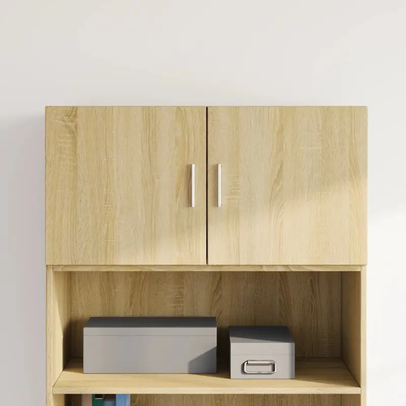 Armario de pared madera ingeniería roble Sonoma 80x42,5x40 cm