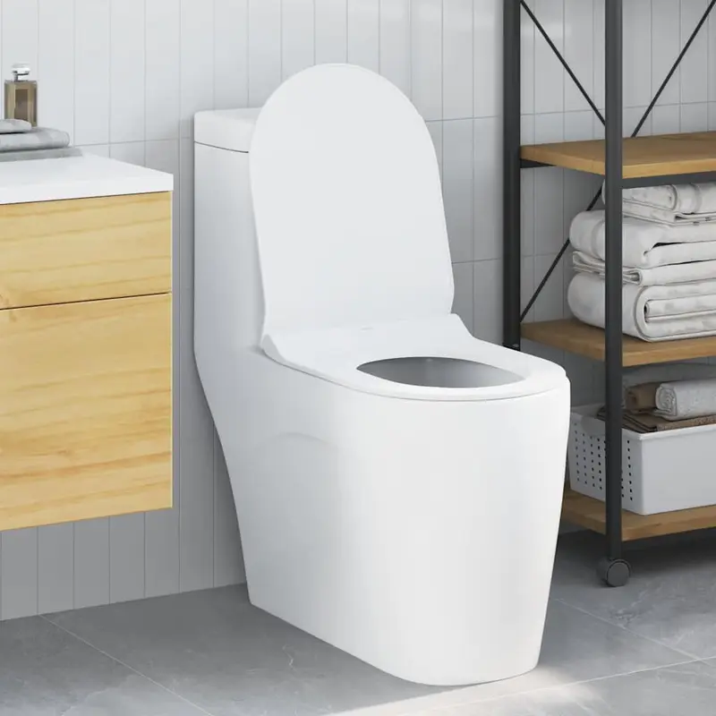 Asiento de WC Ajustable 50 x 36,5 x 5 cm Polipropileno