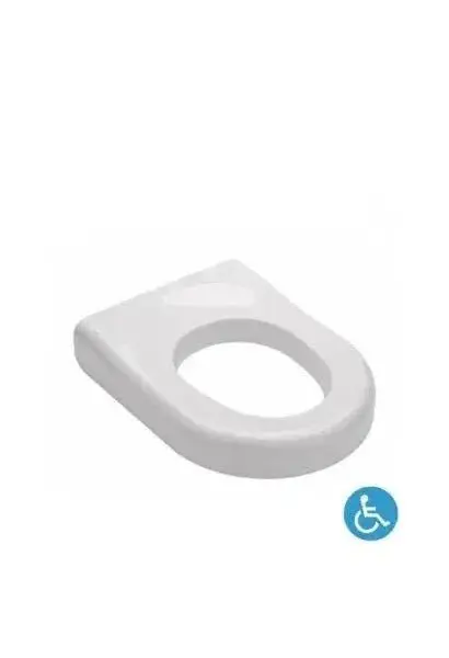Asiento sin tapa para inodoro New WCCARE Unisan - Duroplast, Blanco