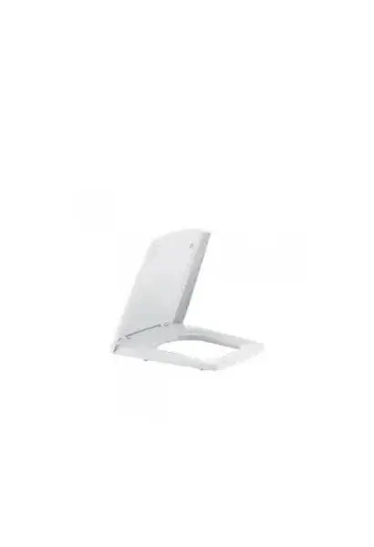 Asiento y Tapa de Inodoro Millenium con Amortiguación, Blanco - Unisan