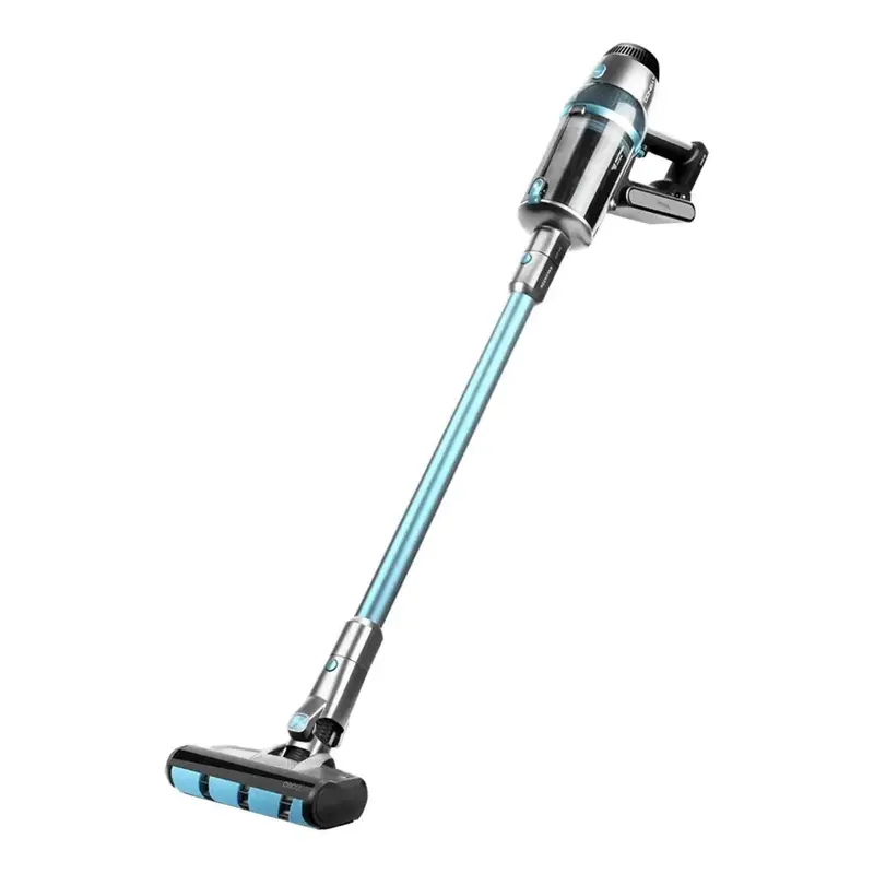 Aspirador escoba Conga RockStar 1600 Titanium con motor digital de 680 W autonomía de 75 min y cepillo Jaliscazo Cecotec
