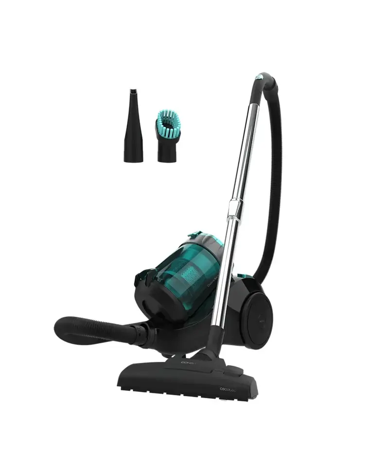 Aspirador Multiciclónico Silencioso y Eficiente con Potente Succión de 800W de Cecotec