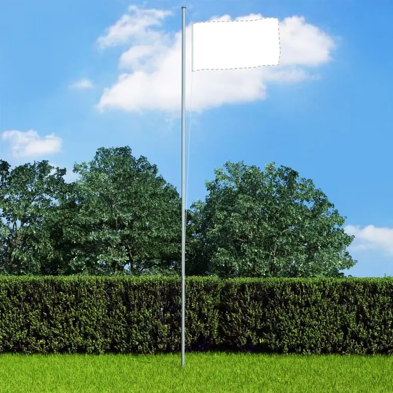 Asta de bandera seccional de aluminio 6,2 m