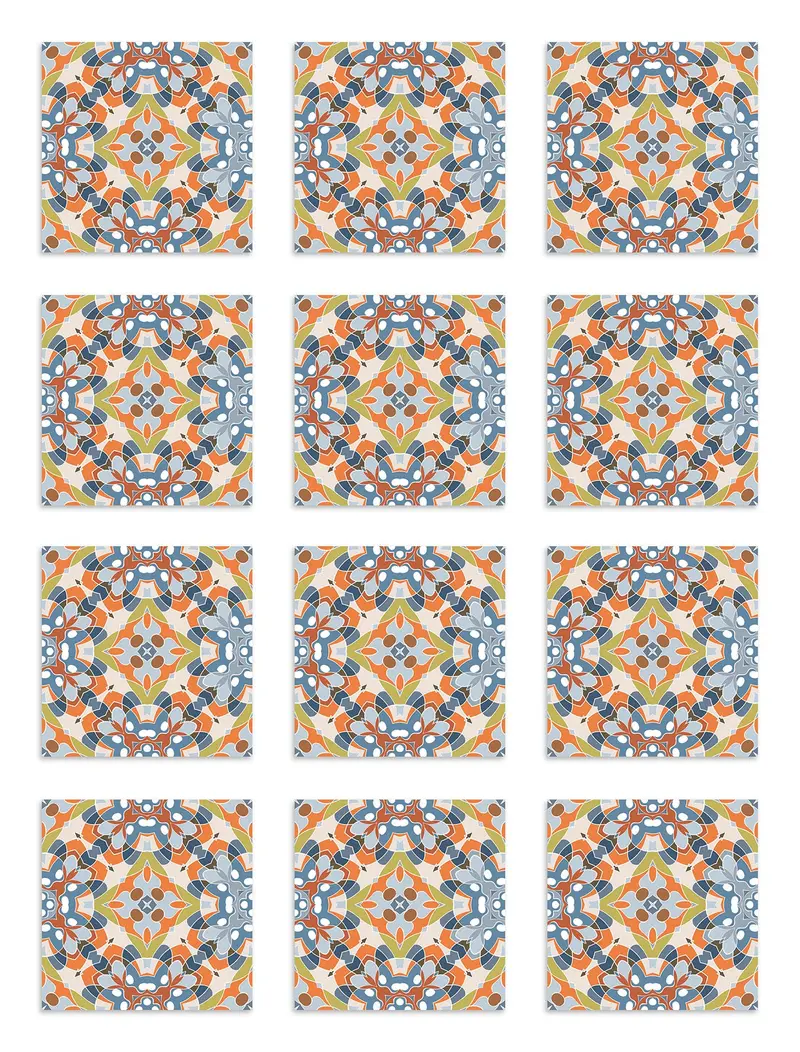 Azulejo Adhesivo Oriental Original