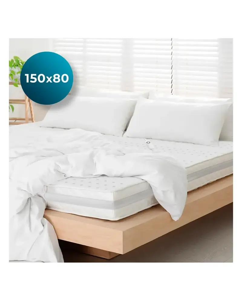 Bajera eléctrica 150x80 Apagado automático y 6 temperaturas ajustables para un sueño perfecto de Cecotec