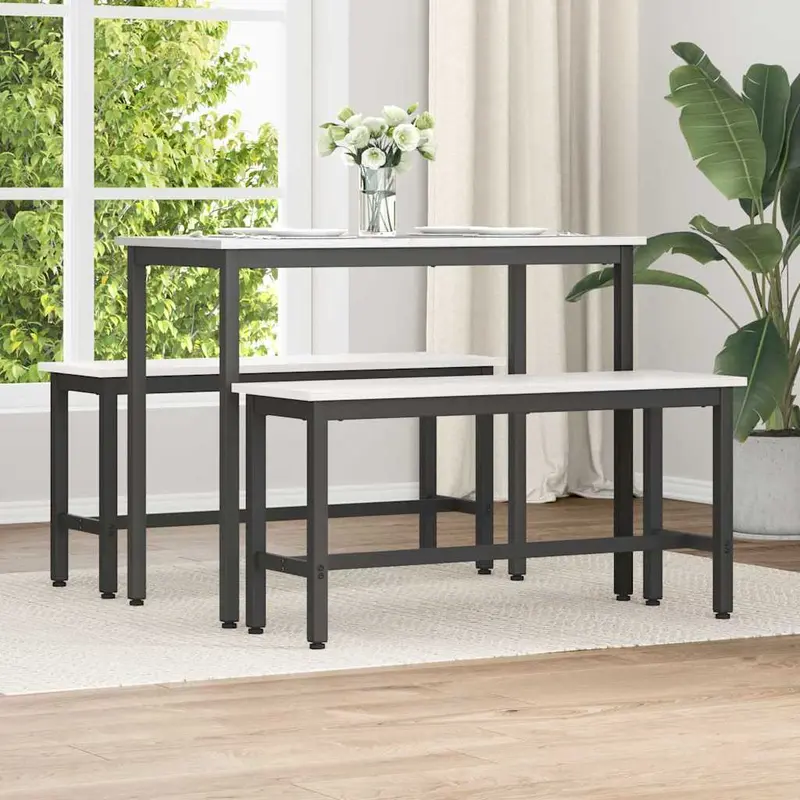 Banca de Comedor 100 x 32,5 x 49 cm Madera maciza de pino