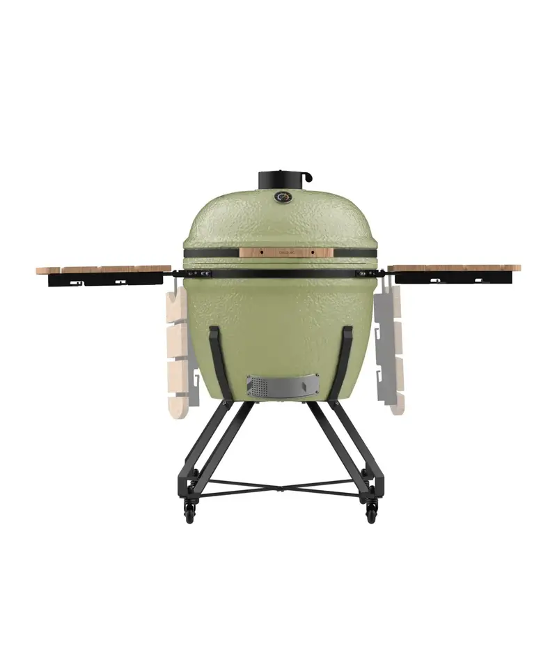 Barbacoa DragonFire 6600 Kamado cerámica 66 cm hasta 1000o con soporte de hierro y control de aire Cecotec
