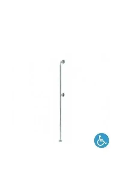 Barra de Apoyo a Pared y Suelo INOX WCCARE 180 Unisan - Seguridad y Estabilidad