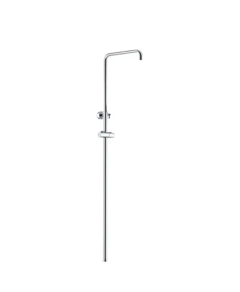 Barra de ducha con un diseño extensible de 115 cm a 165 cm de acabado cromado de Imex