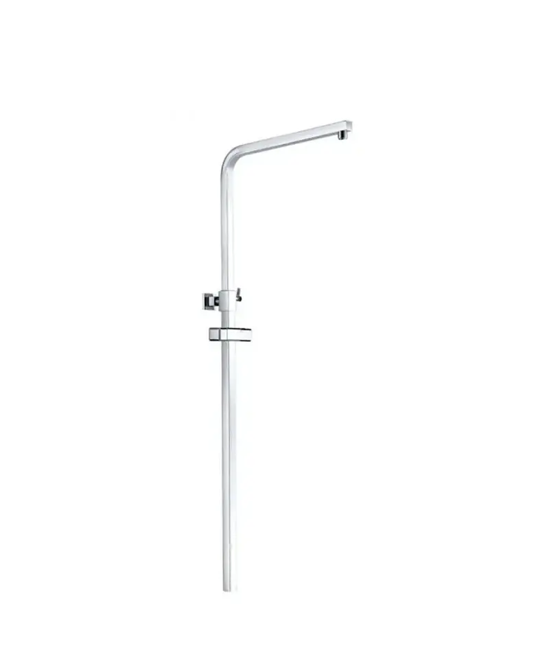 Barra de ducha con un diseño extensible de 86 cm a 126 cm de acabado cromado de Imex
