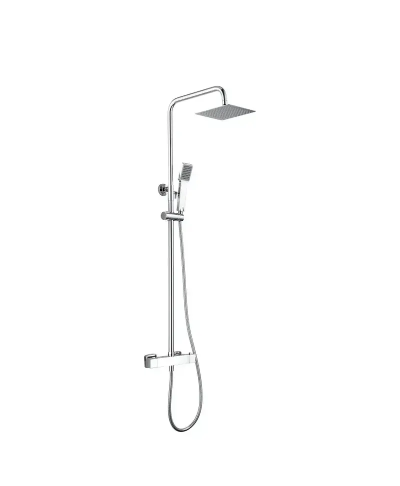 Barra de ducha termostática hecha de acero inoxidable con acabado cromado Art de Imex