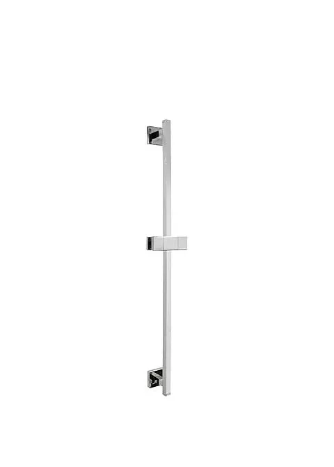 Barra deslizante para ducha de latón con acabado cromado de 84 cm Cuadro TRES