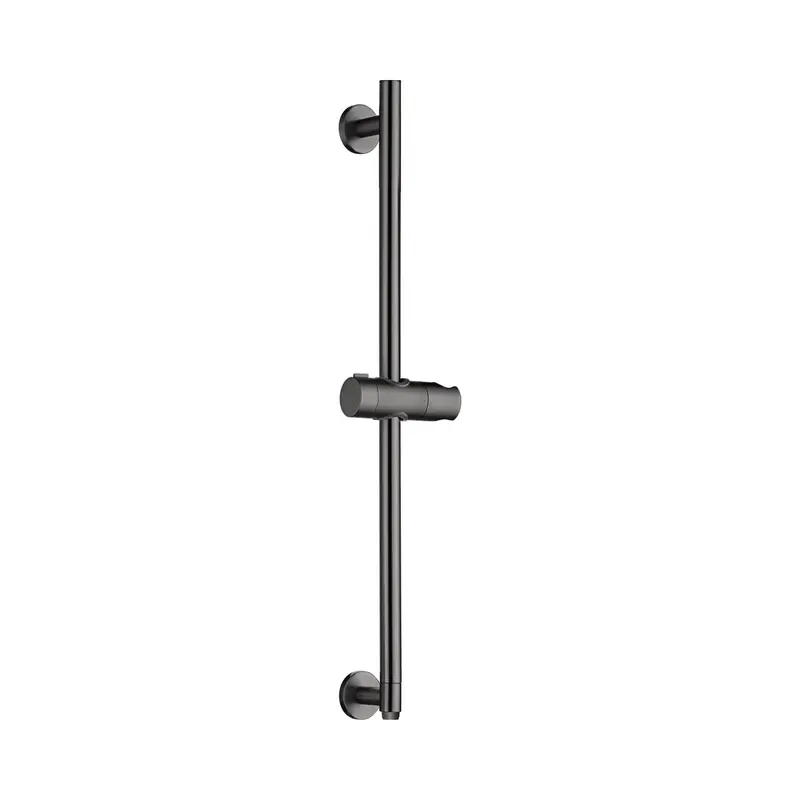 Barra soporte mango ducha deslizante black gun metal Imex