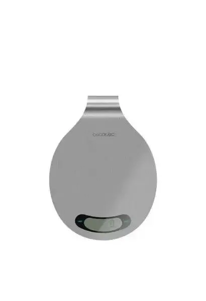 Báscula de cocina digital de acero inoxidable con capacidad máxima de 8 kg y asa para colgar cook control 10400 de Cecotec