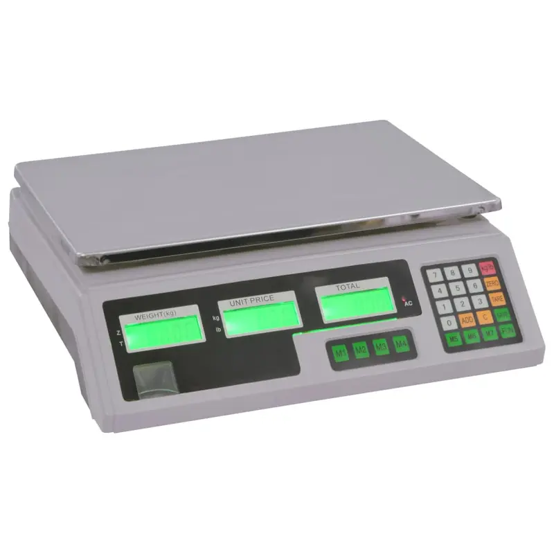 Báscula digital 30 kg con batería recargable