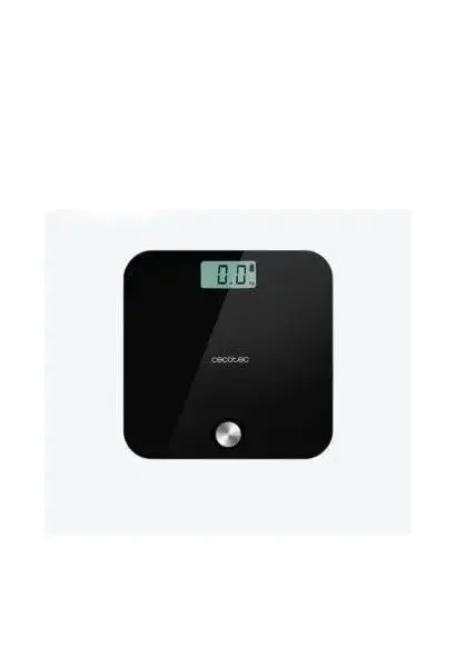 Báscula digital con plataforma de cristal surface precision ecopower 10000 healthy black de Cecotec