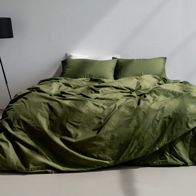 Basic Funda nórdica Verde oliva