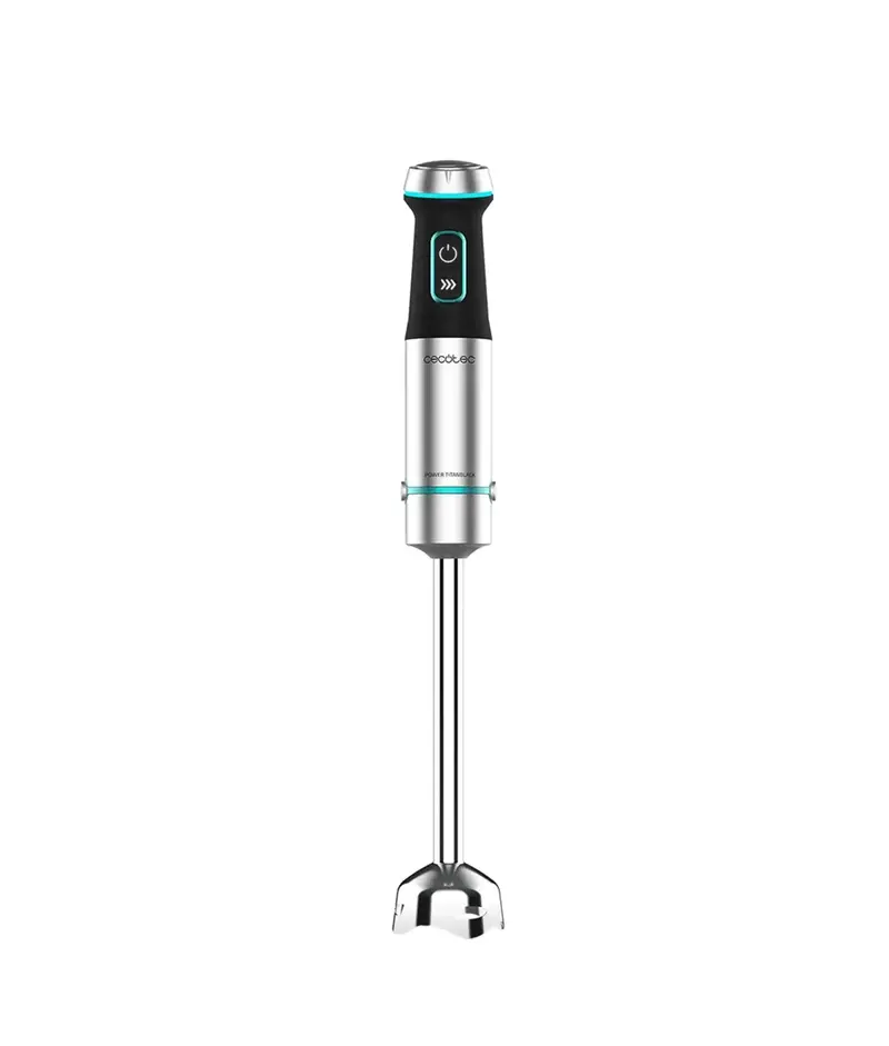 Batidora de Mano 1200W con Cuchillas de Titanio y Accesorios Completos de Cecotec