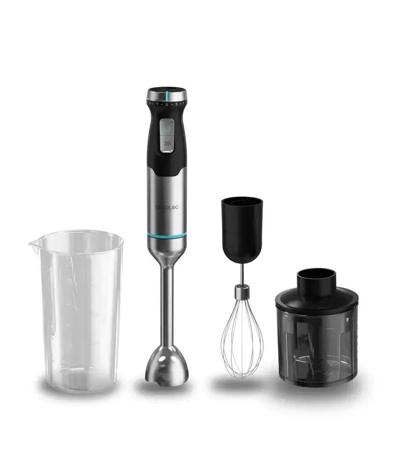 Batidora de Mano 2300W con CrossBlades y Accesorios para Mezclas Perfectas de Cecotec