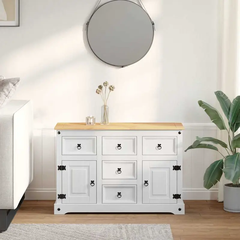 Baúles de almacenamiento con cajón Corona 112 x 40 x 75 cm
